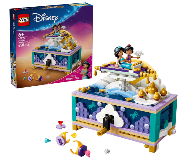 LEGO DISNEY 43295 Szkatułka na biżuterię Dżasminy - 1529802 - zdjęcie 2